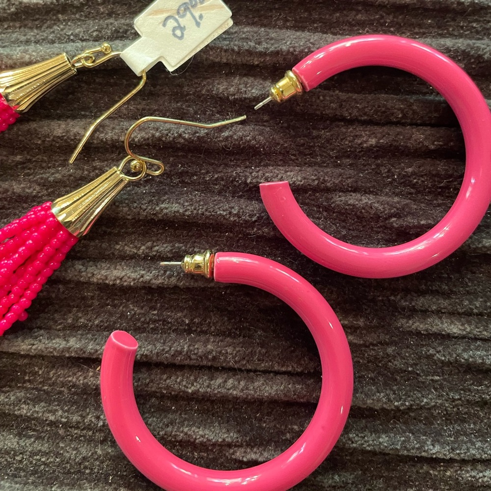 ‼️SOLD‼️Earrings, 3 pair or your choice of only 1 or 2 - Picture 3 of 6